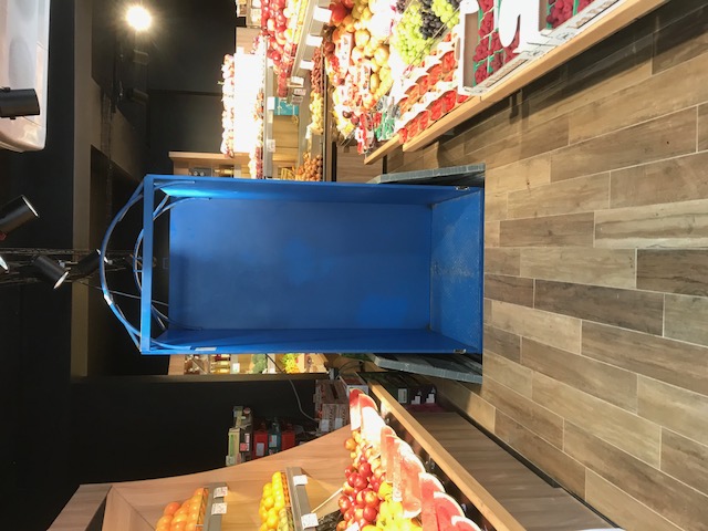 Monte-charge cabine 2000mm commerce alimentaire Île-de-France